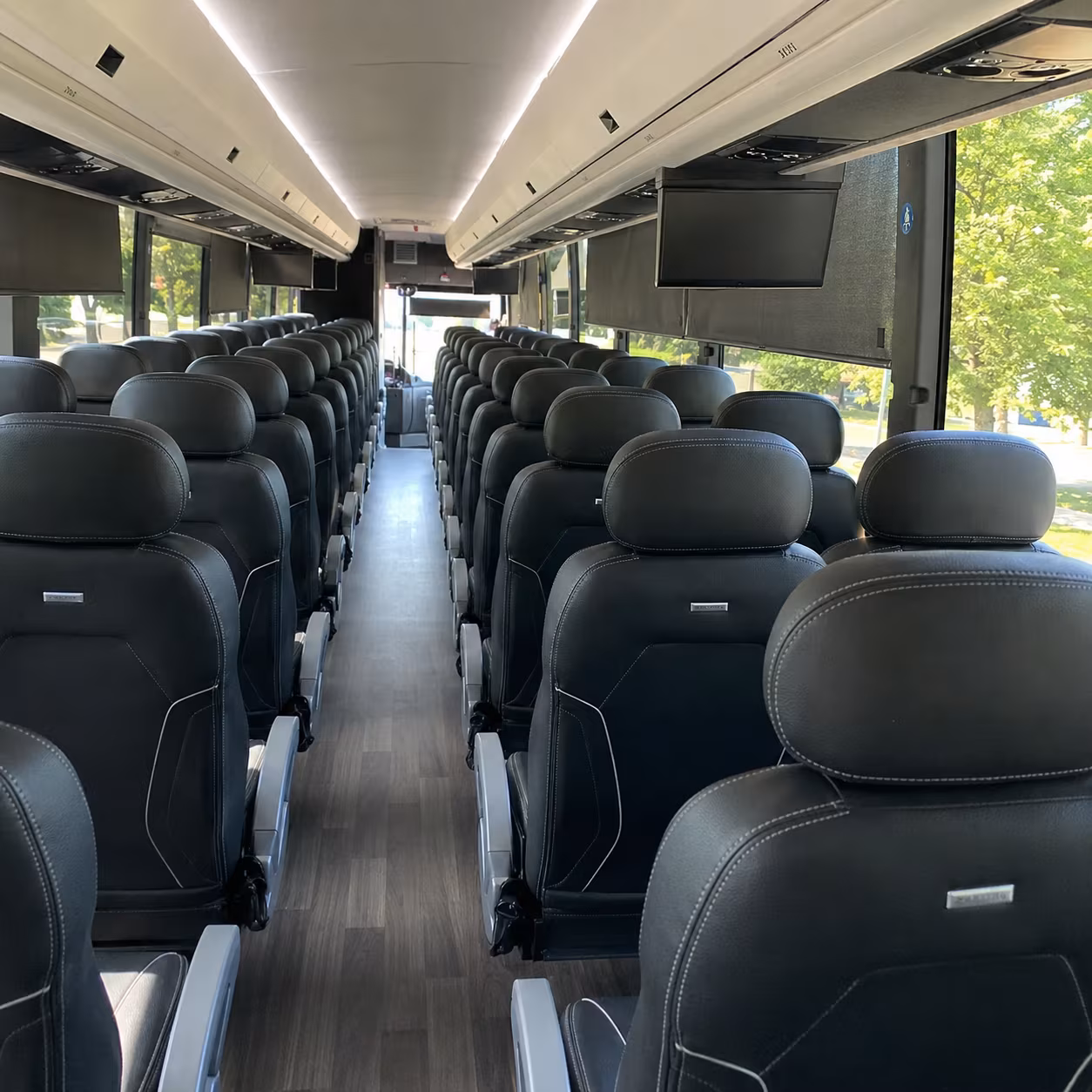 trenton corporate event transportation onboard seating