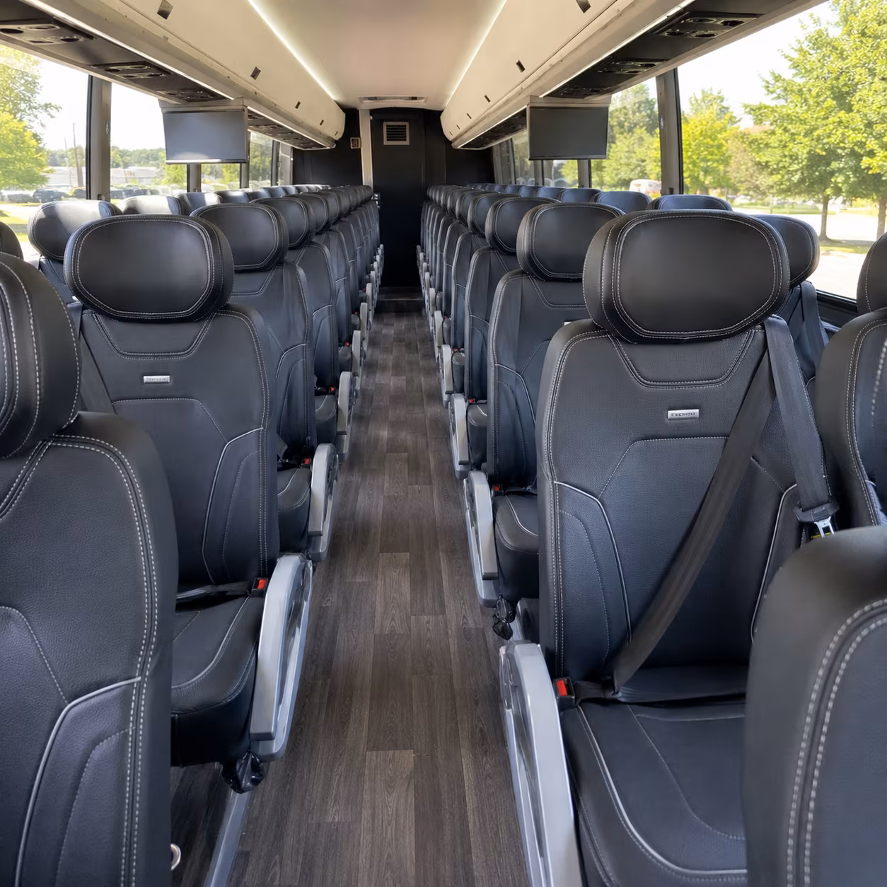 trenton school event transportation onboard seating