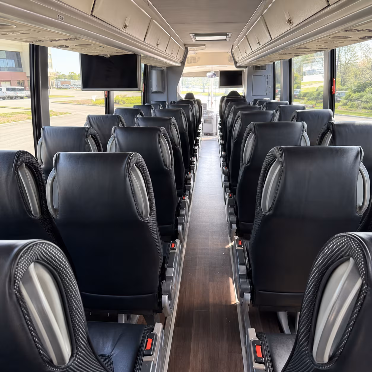 trenton sporting event transportation onboard seating